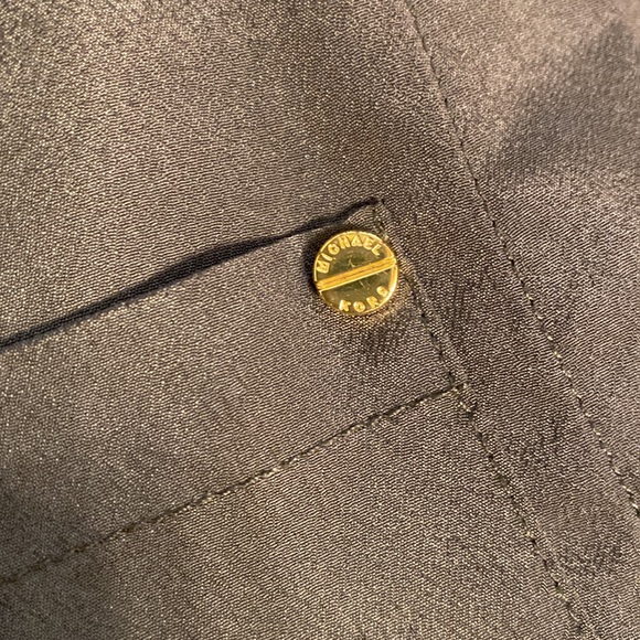 Michael Kors Button Down Olive Green - Picture 3 of 6